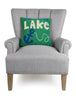 Take Me To The Lake Hook Pillow