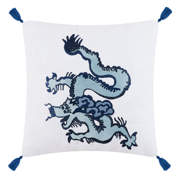 Dragon Rose Pillow