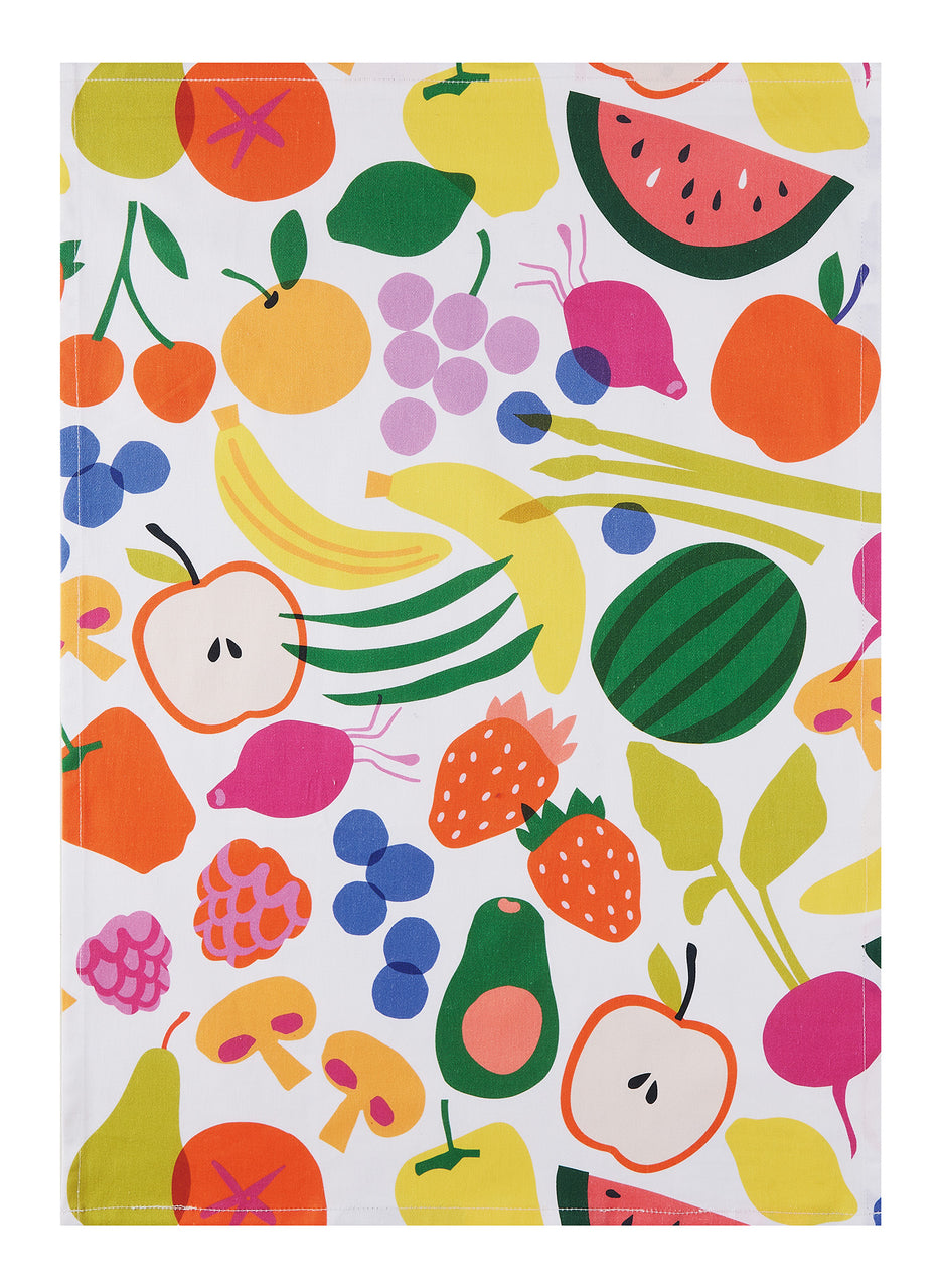 Fruit Market Kitchen Towel
