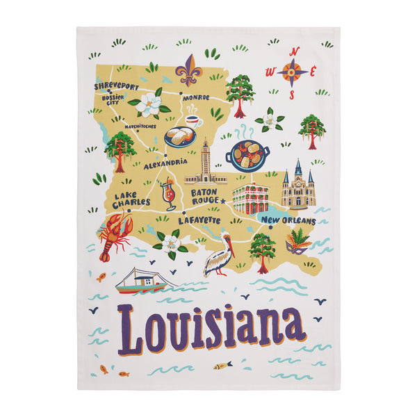 Louisiana Kitchen Towel