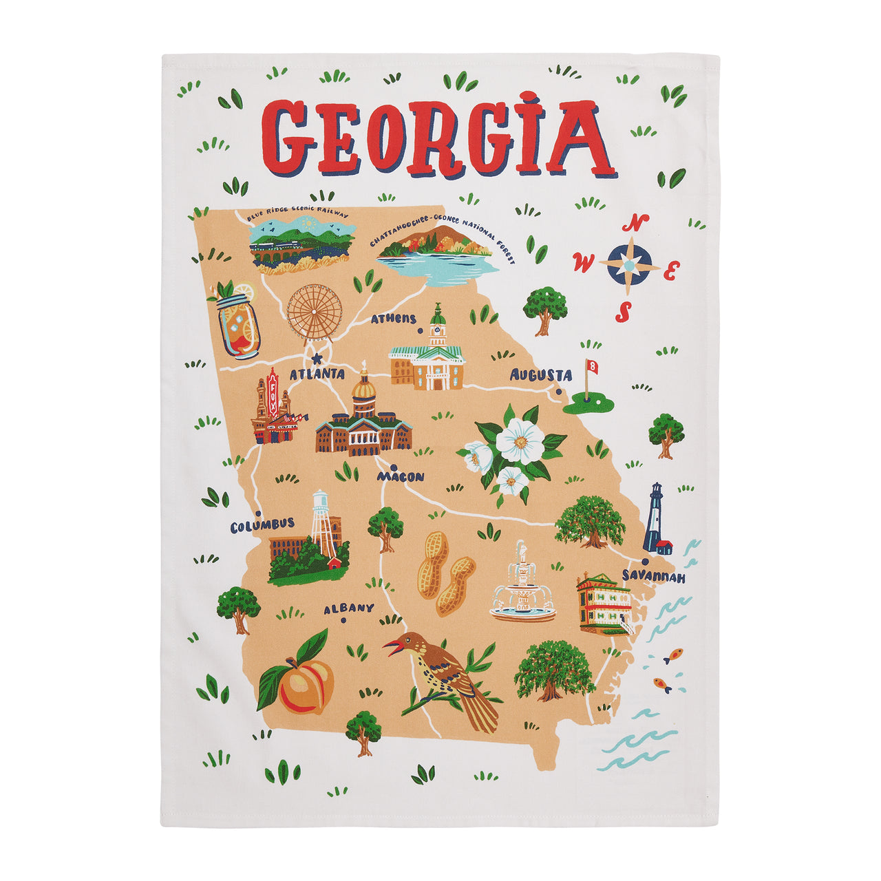 Georgia Kitchen Towel