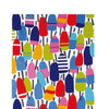 Buoy Table Runner decorative throw pillow styled on sofa by Kate Nelligan Design