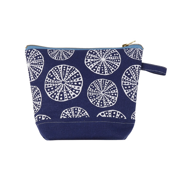 Urchin sea urchin cotton cosmetic bag by Kate Nelligan Design