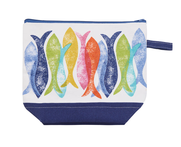 Fiesta Fish Cosmetic Bag