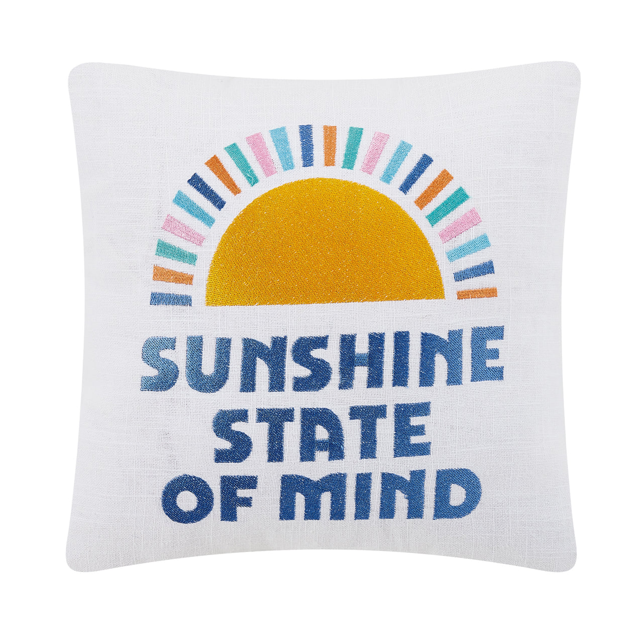 Sunshine State Emb Pillow