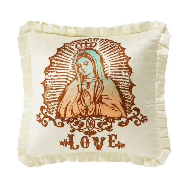Love Printed Pillow Poly Filler