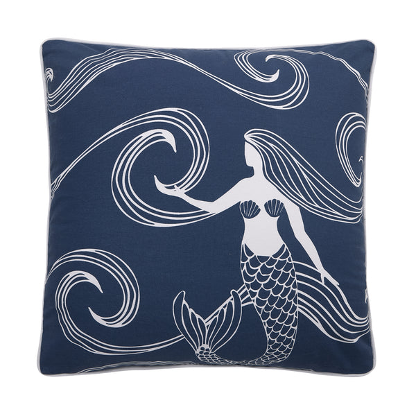 Mermaid Printed Pillow Poly Filler