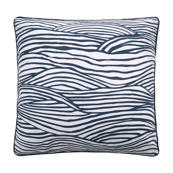Waves Printed Pillow Poly Filler