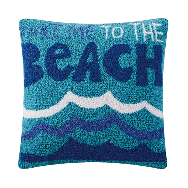 Take Me To The Beach Hook Pillow
