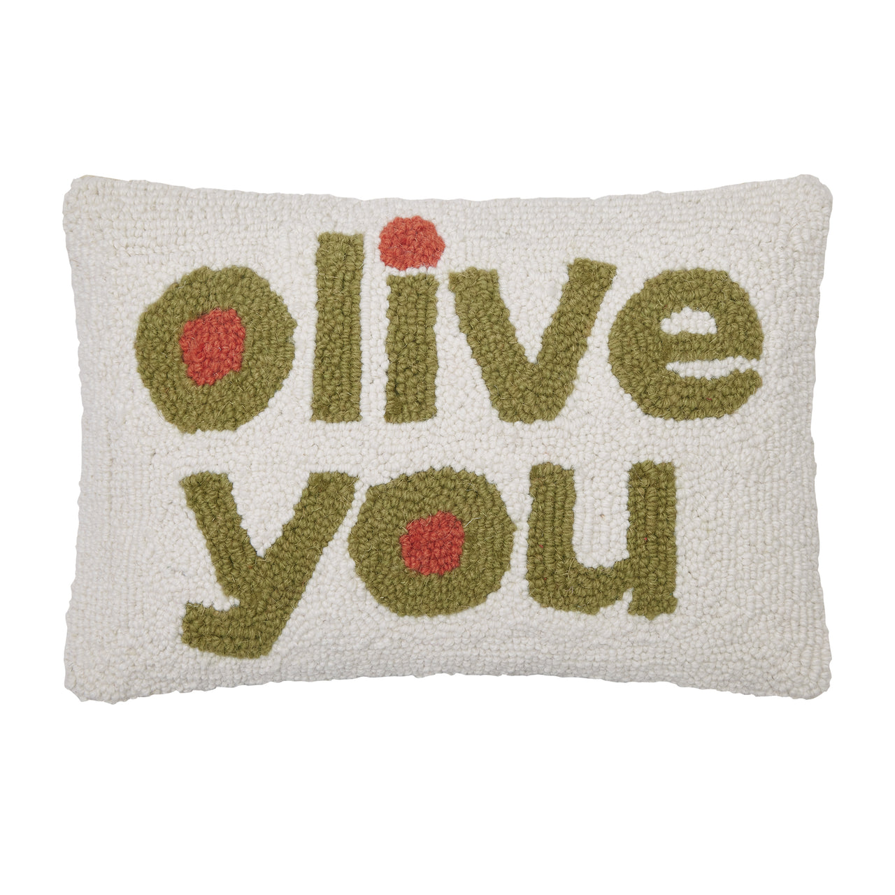 Olive You Hook Pillow Poly Filler