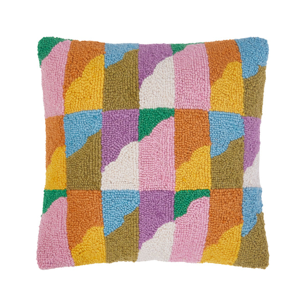 Color Geo Hook Pillow