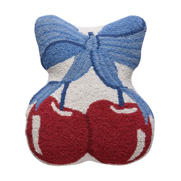 Cherries Hook Pillow