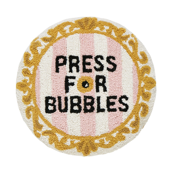 Bubbles Bell Hook Pillow