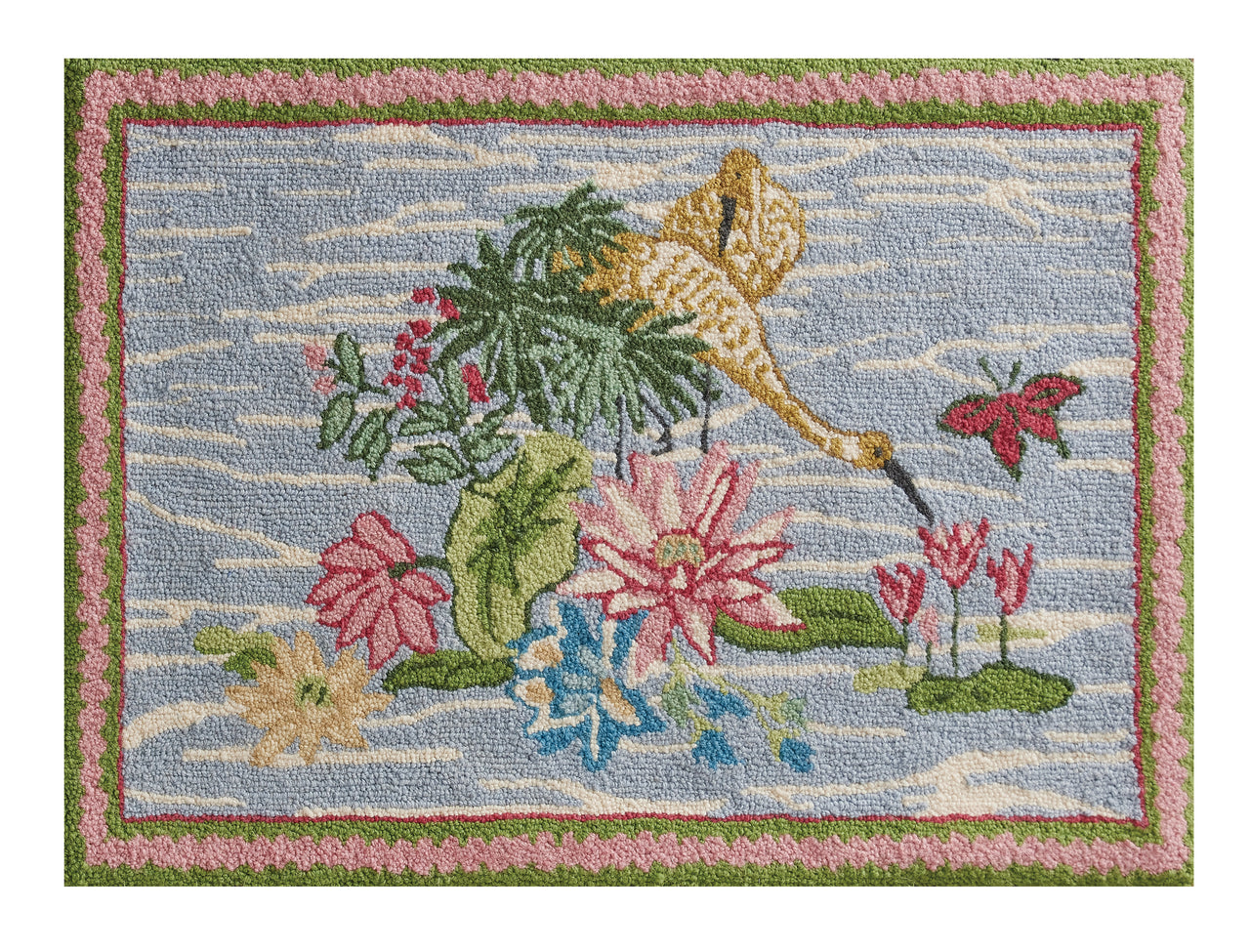 Hook Rug Swing Meadow Club Hook Rug by MadCap Cottage | Makers Collective