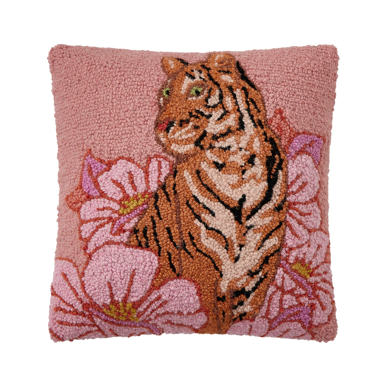 Blushing Tiger Hook Pillow