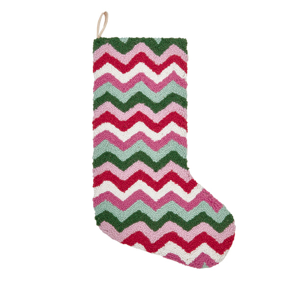 Zig Zag Hook Stocking