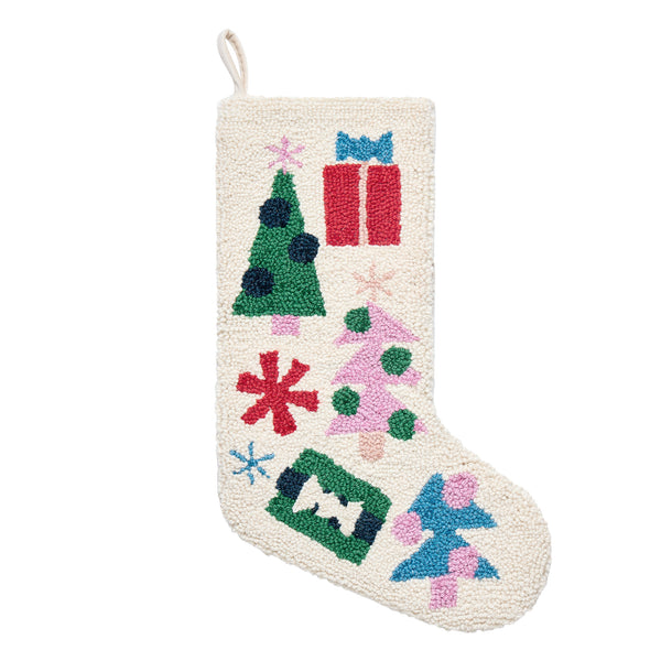 Tree Presents Hook Stocking