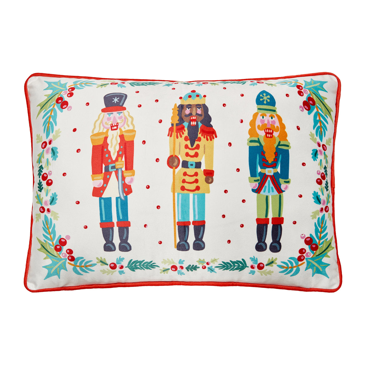 Nutcrackers Printed Pillow