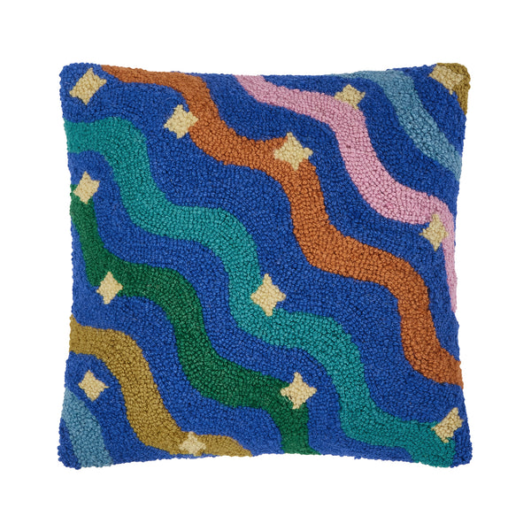 Sparkle Wave Hook Pillow