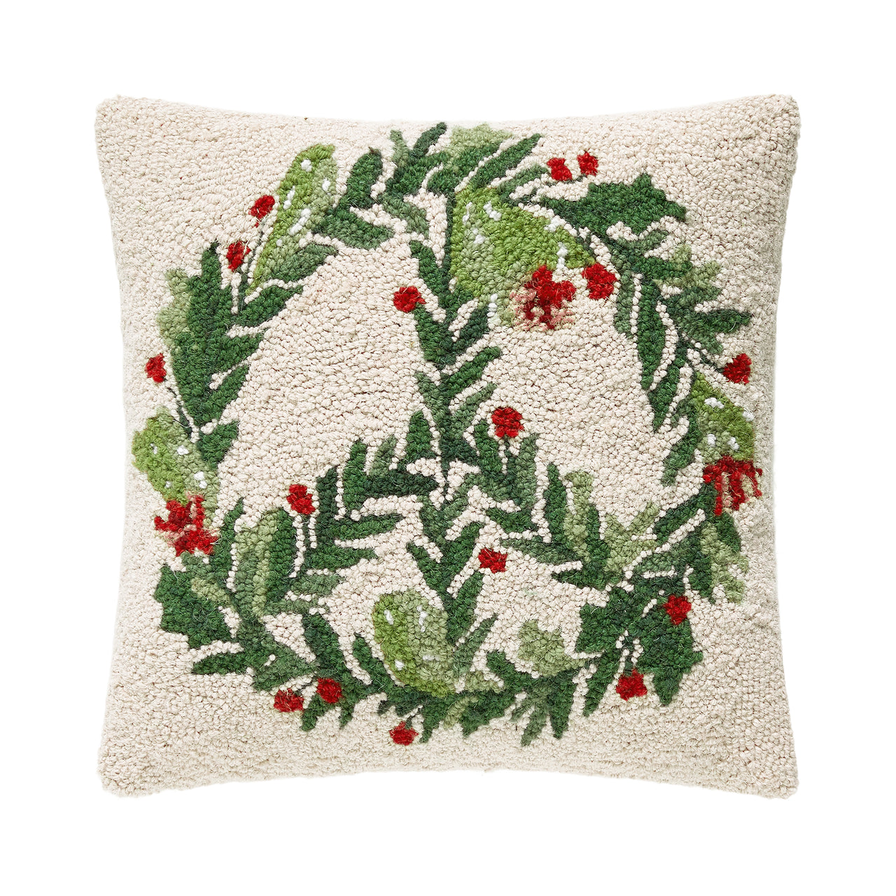 Wreath Hook Pillow Poly Filled