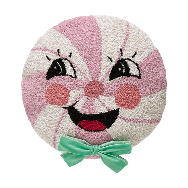 Candy Man w/Bow Hook Pillow Poly Filled