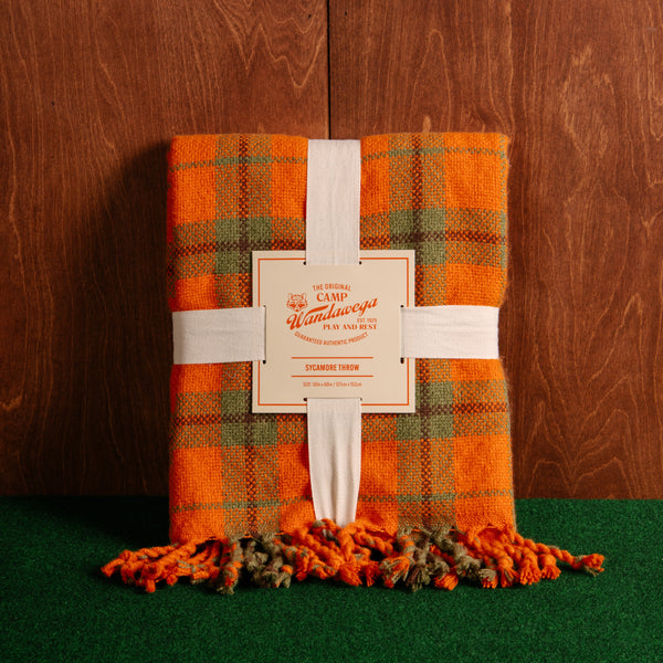 Camp Wandawega Sycamore Throw Blanket