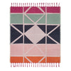 Shifted Shapes Throw Blanket