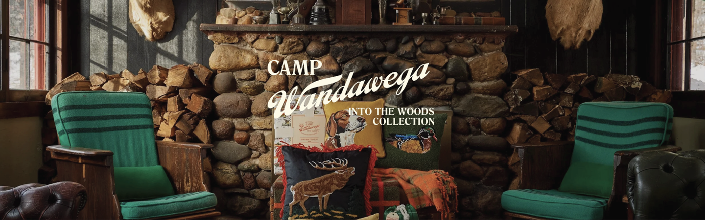 Camp Wandawega lodge-inspired home collection