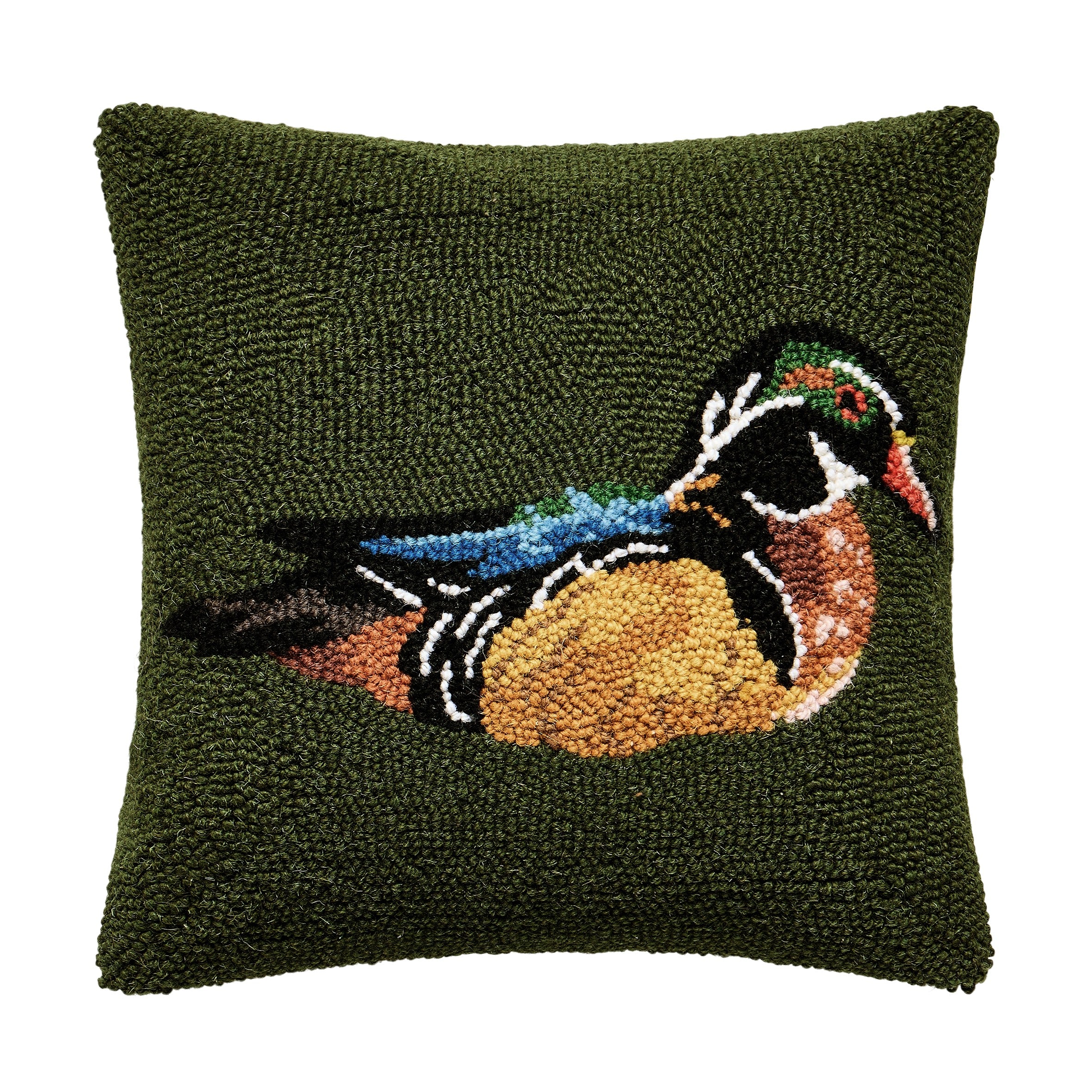 Camp Wandawega Wood Duck Hook Pillow | Cabin Hunt Decor – Makers