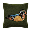 duck hook pillow, duck hunting pillow, cabin duck pillow, lodge throw pillow
