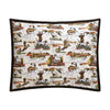 Camp Wandawega Sportsmen quilt set bedroom scene by Camp Wandawega