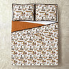 Camp Wandawega Sportsmen quilt set quilting detail closeup by Camp Wandawega
