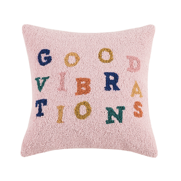 Good Vibrations Hook Pillow