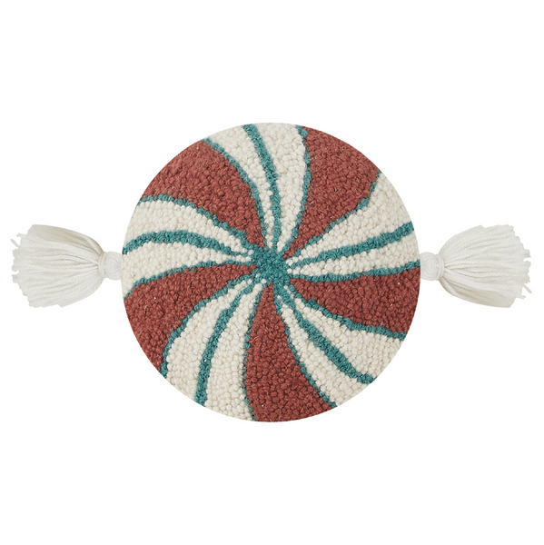 Yummy Hook Pillow with Tassels