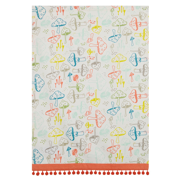 Pinch of Love I watercolor cotton kitchen towel by Bonnie Christine