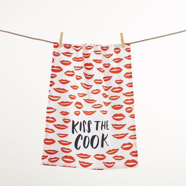 Kiss The Cook Kitchen Towel (Set of 2)