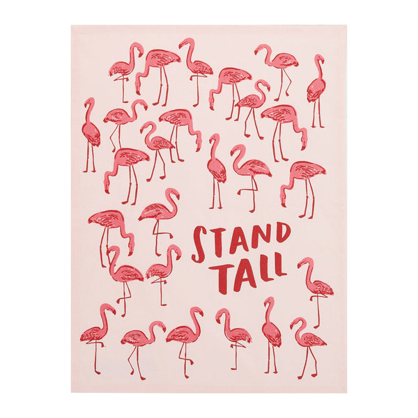 Flamingo Stand Tall Kitchen Towel