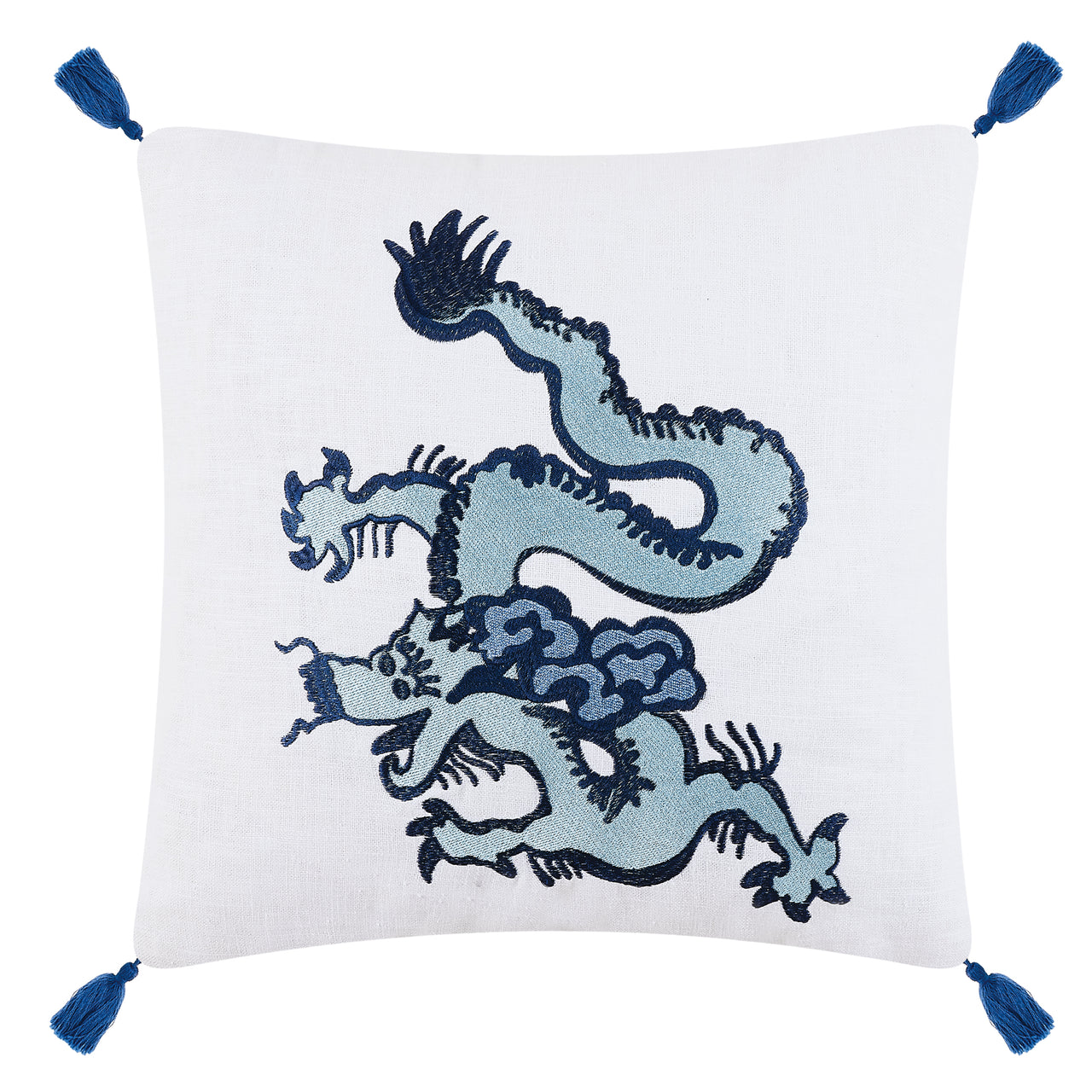 Dragon Rose Pillow