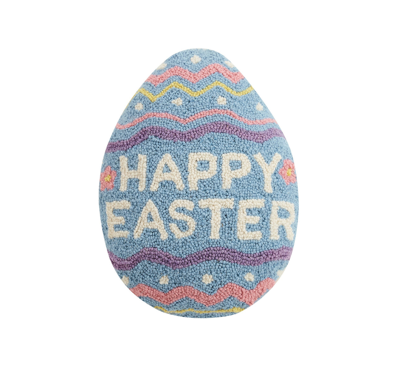 Happy Easter Egg Hook Pillow