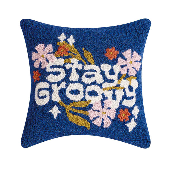 Stay Groovy Hook Pillow