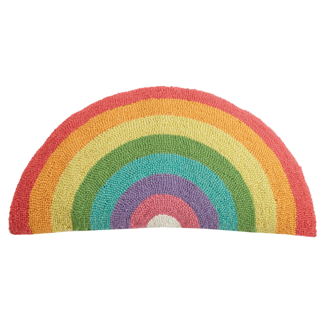 Rainbow Shaped Throw Pillow