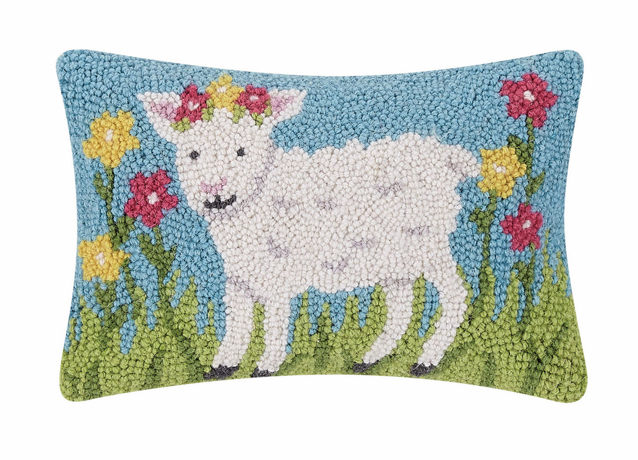 Easter Lamb Hook Pillow