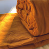 Linen Cotton Sheet Set - Turmeric Gold