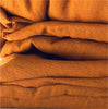 Linen Cotton Sheet Set - Turmeric Gold
