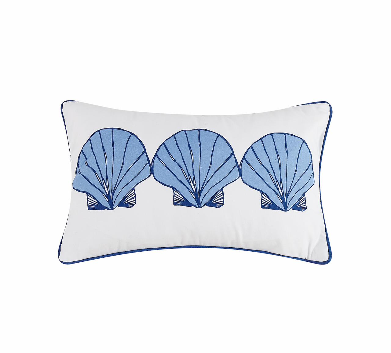 Scallop Printed Pillow