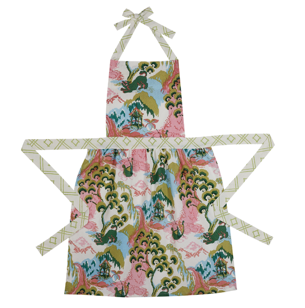 Old Peking Rose Apron